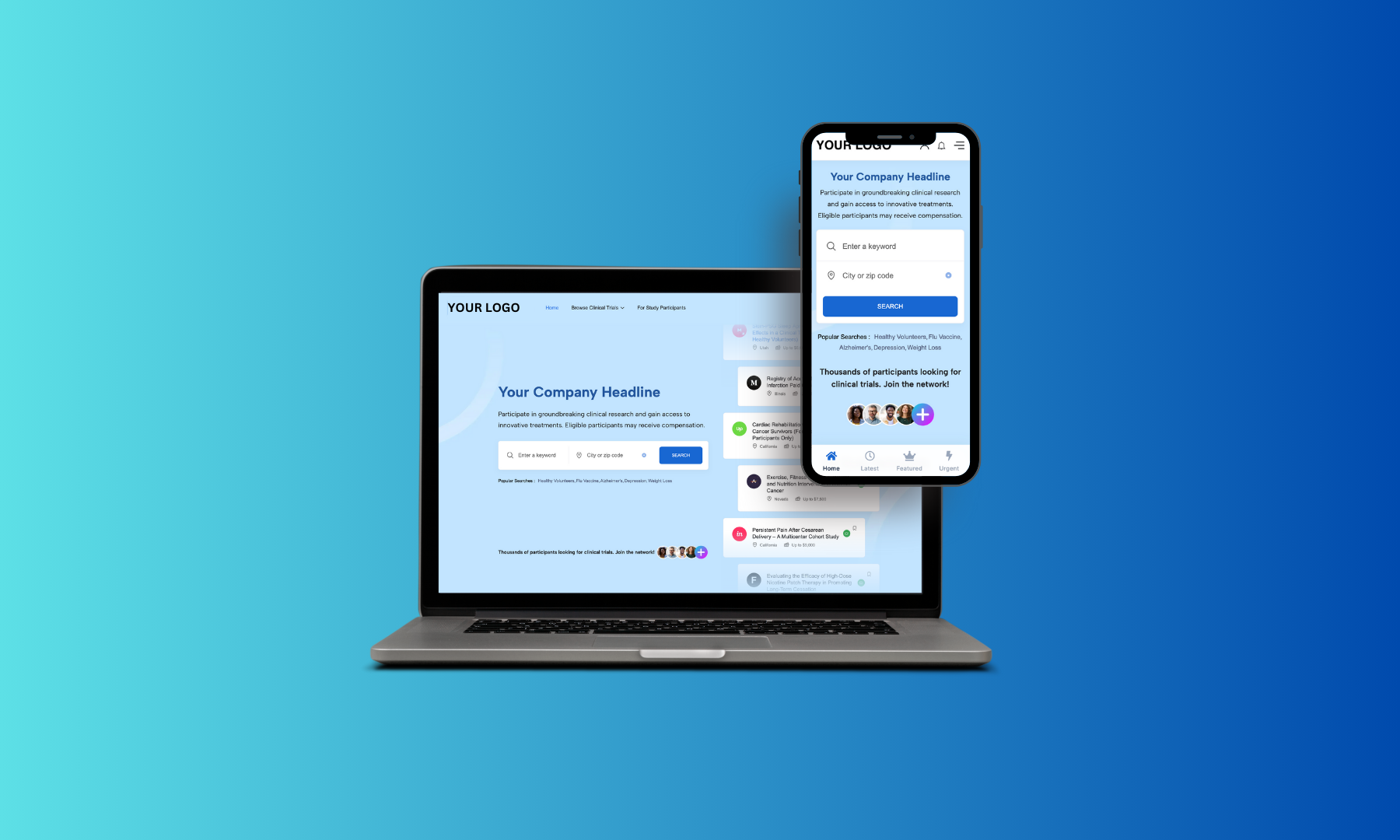 White Label Patient Recruitment Platform for Clinical Trial Organizations